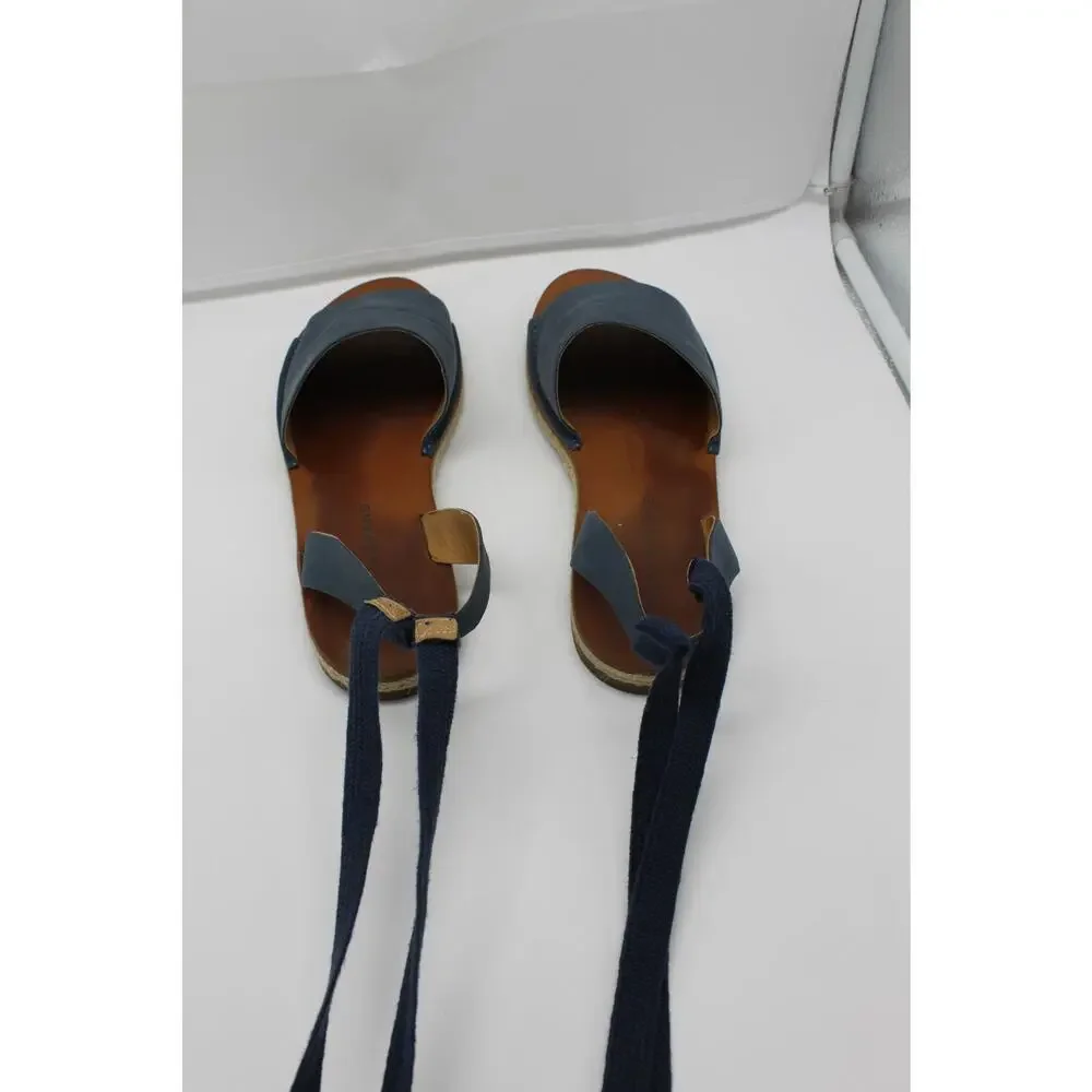 Lucky Brand‎ LK-Daytah Dark Chambray Blue Espadrille Sandals Shoes Size 9M